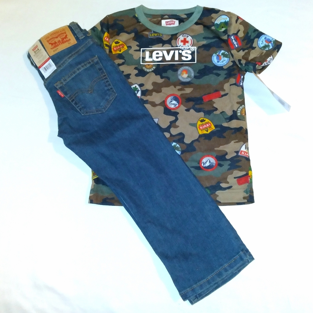 Levi's Boys Toddler 2pc Jean's & Tee Set - 4T